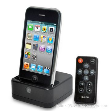 Docking Station for iPod with Wireless Transmitter, 10m Effective Range, Used for TV/DVD/VCR/MP3/PC